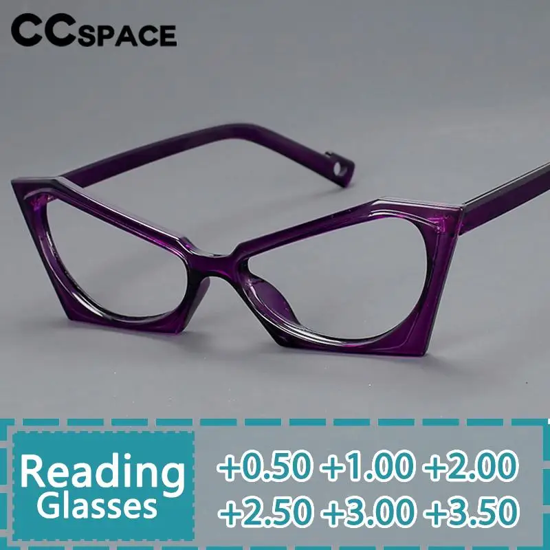 R57147 Damskie okulary do czytania Vintage Butterfly Frame Okulary prezbiopowe Dioptric +50 +100 +300 Optyczne przezroczyste okulary