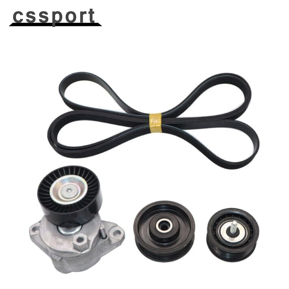 

Drive Belt Tensioner & Idler Pulley Serpentine Belt kit for Mercedes-Benz GLK350