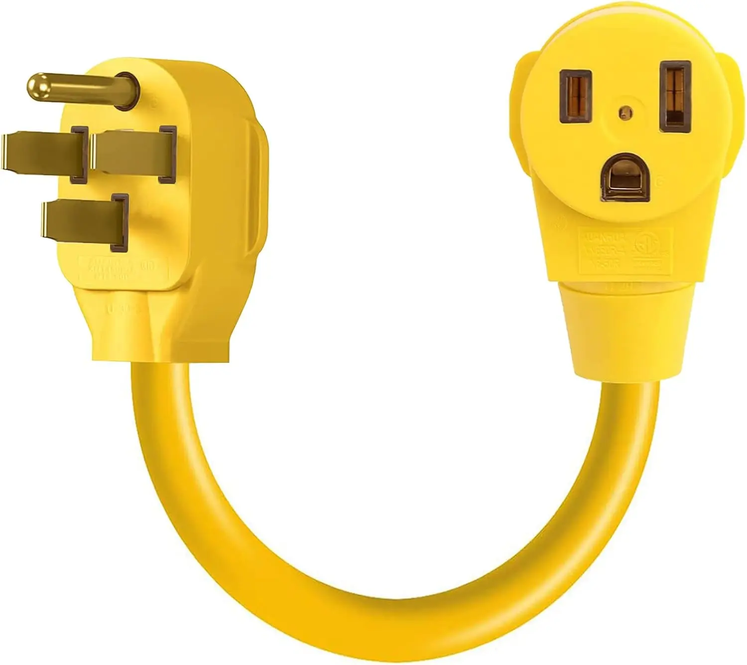 

Кабель-адаптер для сварочного аппарата, NEMA 14-50P на 6-50R, вилка RV, 50 А, усиленный, STW 8 AWG, сертифицирован ETL