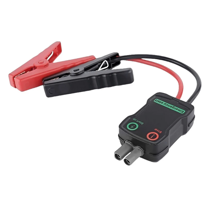 HOT-Car Jumper Booster Cable Clip Emergency Car Battery Intelligent Alligator Clamps Red-Black Clips For 12V Jumpstarter