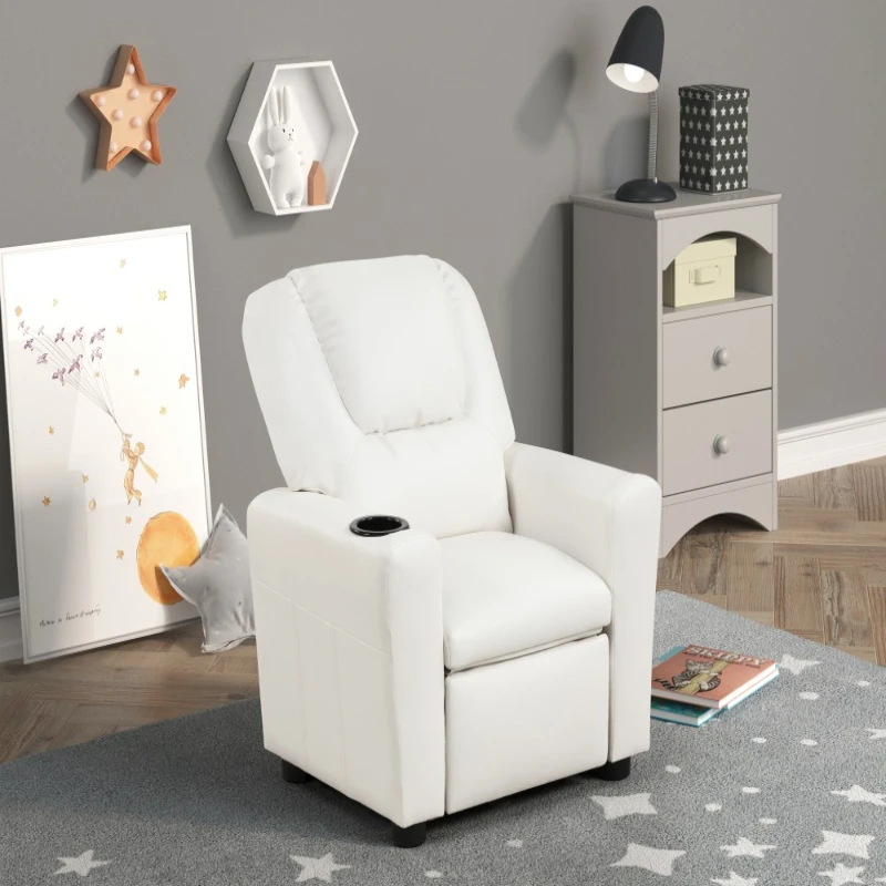 كرسي أريكة فردي منجد باللون الأزرق، أريكة ترفيهية مريحة لغرفة المعيشة وغرفة النوم ومساحة صغيرة