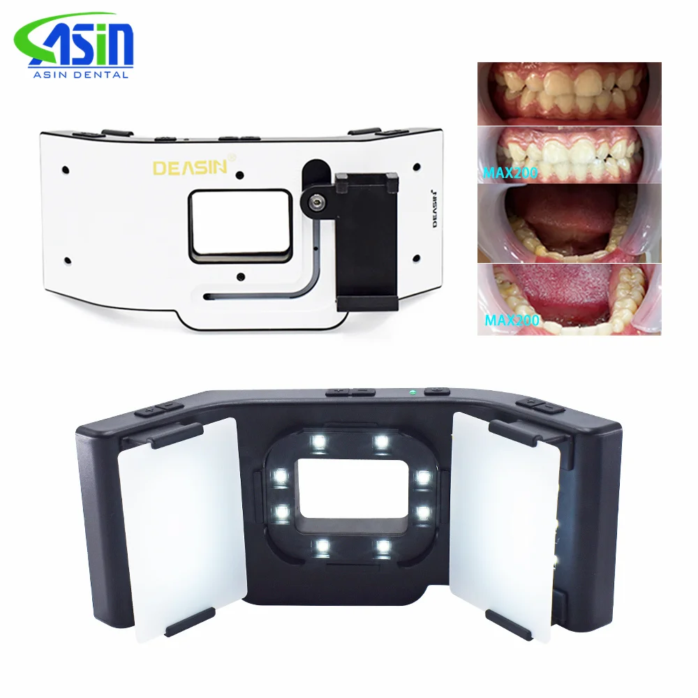 Dental Photography Kit Mobile Phone Flashlight for Dentistry Photo Video Equipment Oral Filling Light for Dentists