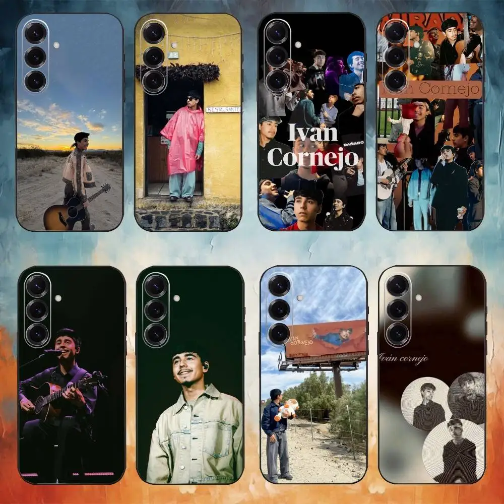 

I-Ivan Cornejo Rapper Phone Case For Samsung Galaxy A73,A72,A71,A70,A53,A52,A51,Others Soft Black Cover