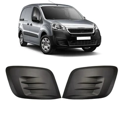 Front Bumper Lower Fog Light Grille Cover Left Right 2 Pcs High Performance For Citroen Berlingo Peugeot Partner Tepee 2015-2019