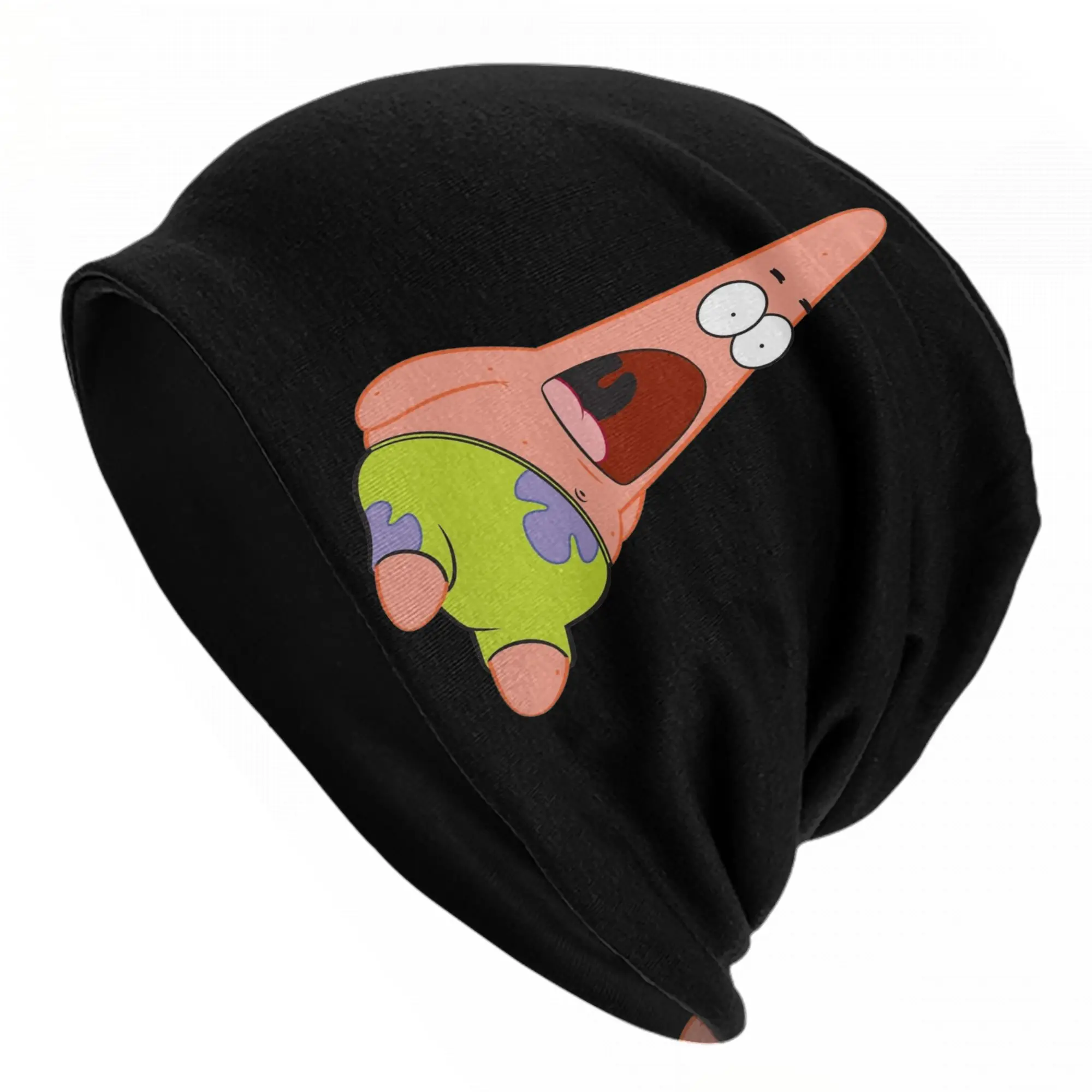 Spongebobed Cap  Vintage Men Women Outdoor Skullies Beanies Hats Spring Warm Dual-use Bonnet Knitting Hats