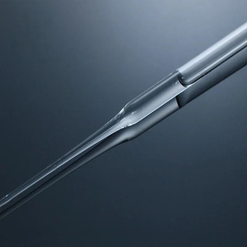 Glass Pasteur Pipettes Latex Dropper 150mm 230mm Extended Pasteur Pipettors Sampling Tube Rubber Tipped Dropper