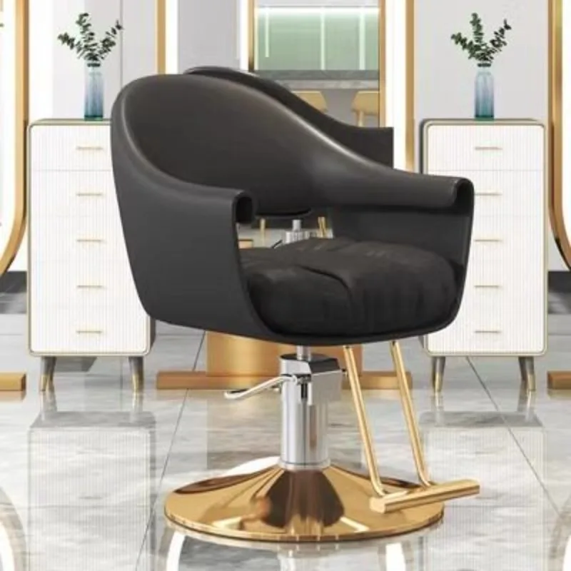 Swivel Nordic Modern Barber Chair Stylist Styling Pedicure Facial Barber Chair Equipment Taburete Con Ruedas Beauty Furniture