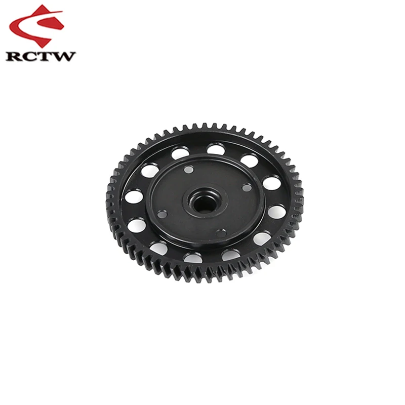 

1pcs Metal 58T Teeth Medium Differential Helical Large Gear for 1/5 Rc Car Losi 5ive T ROFUN ROVAN LT KM X2 Truck Upgrade Parts