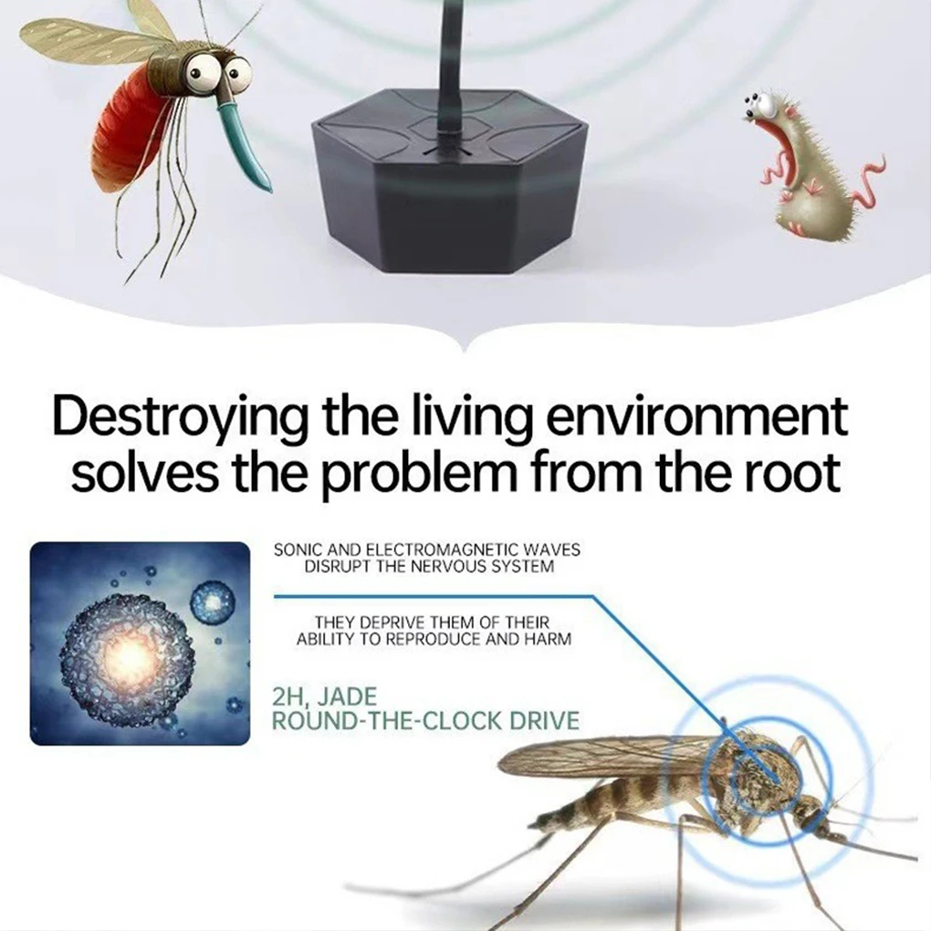 Folding Fly Trap Fan Convenient Fly Control Solution Does Not Have Any Side Effects Or Effects On three Charging model