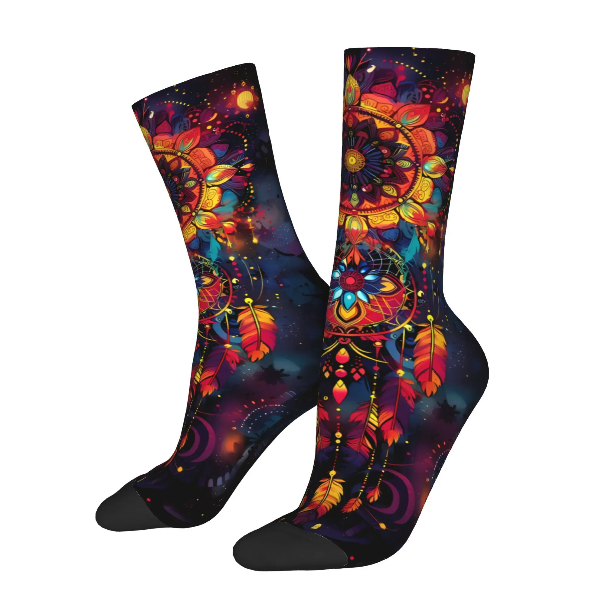 

Ethnic Style Exquisite Handicrafts Socks Male Mens Women Autumn Stockings Printed