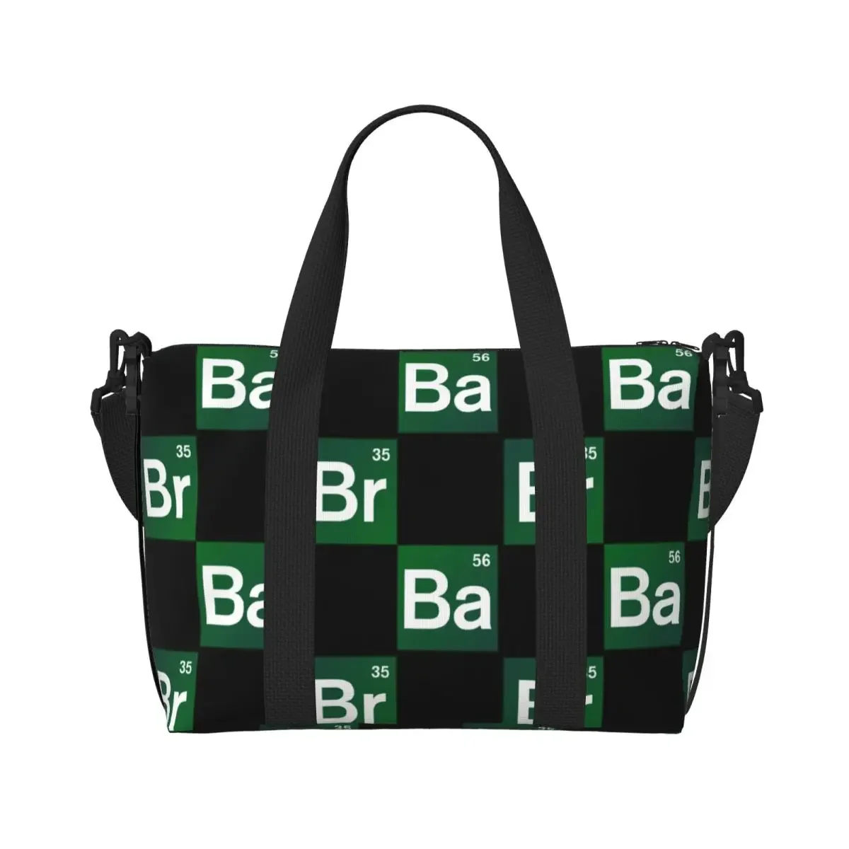 Elementos personalizados Comestibles Tote Bolsas de compras Mujeres Gran capacidad Heisenberg Programa de televisión Playa Gimnasio Bolsas de viaje