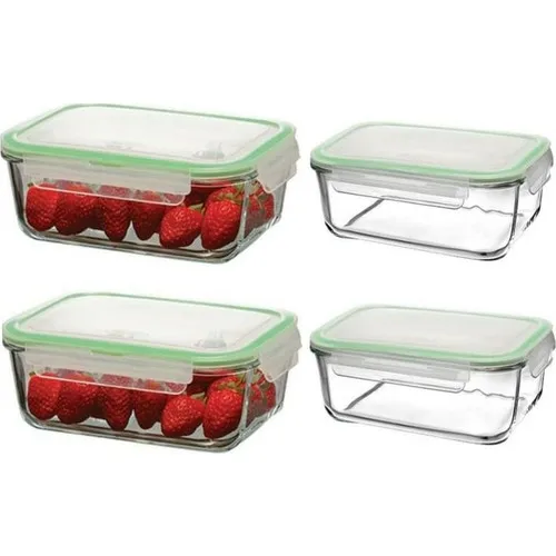 

Pasab Lock Store Storage Container 4 Lü ( 2 Names. 800CC + 2 Names. 1790CC)
