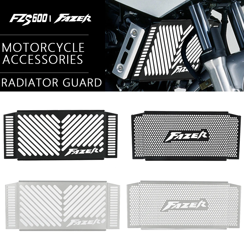 FZS 600 S FOR YAMAHA FZS600 Fazer S 1998 1999 2000 2001 2002 2003 2004 Motorcycle Radiator Grille Guard Cover Protection Mesh