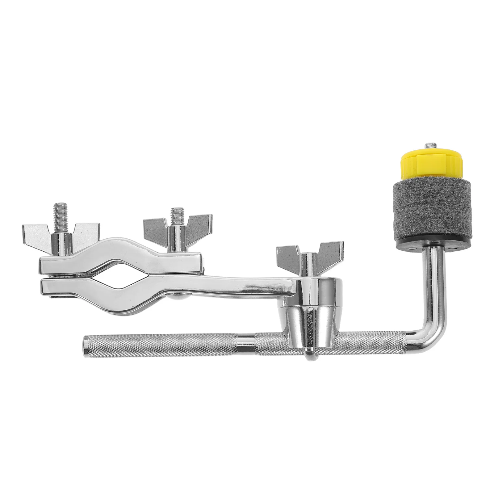 

Thickened Metal Drum Cymbal Arm Extension Stand L Shaped Clamp Beginner Percussion Practice Mounting Accessories