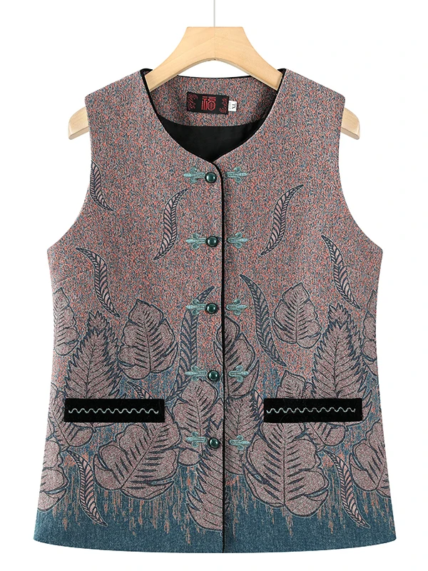 

Удобный свободный жилет Верхняя одежда для женщин и мам Одежда большого размера для детей 60 лет и старше