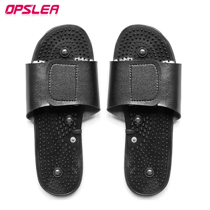 Electric EMS Tens Therapy Massager Slippers For Foot Massage Magnet Physiotherapy Foot Pain Relief Blood Circulation Slippers