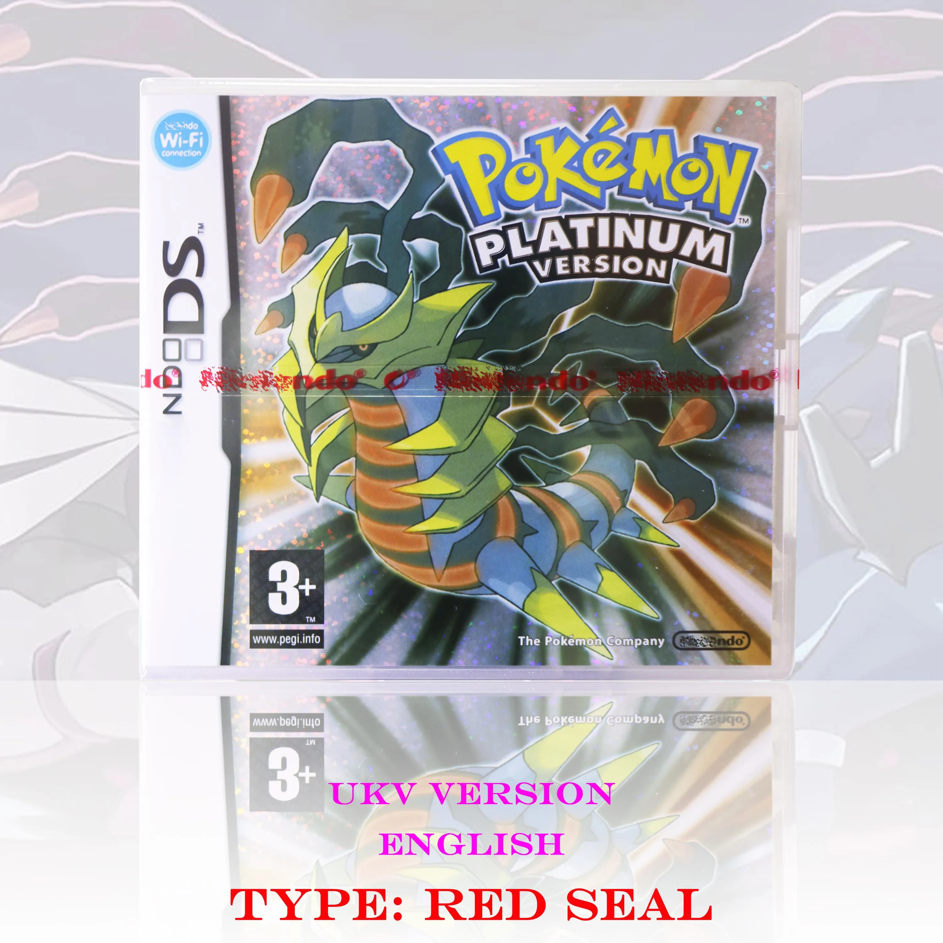 UKV Versie Pokémon Platinum Zwart Wit Nieuwe Verzegelde Verpakking Met Doos en Handleidingen DS Videogame Cartridge Voor DS 2DS 3DS Console