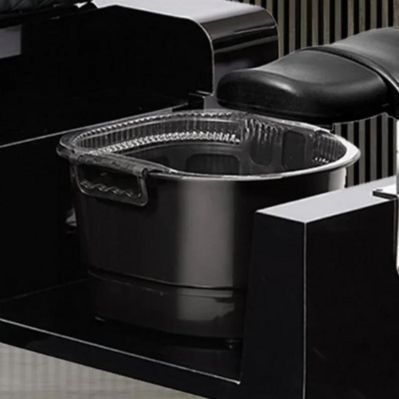 Pedicurestoel, schoonheidssalon Professionele ruimtebesparende manicure Luxe moderne pedicurestoelen Geen sanitair met kom