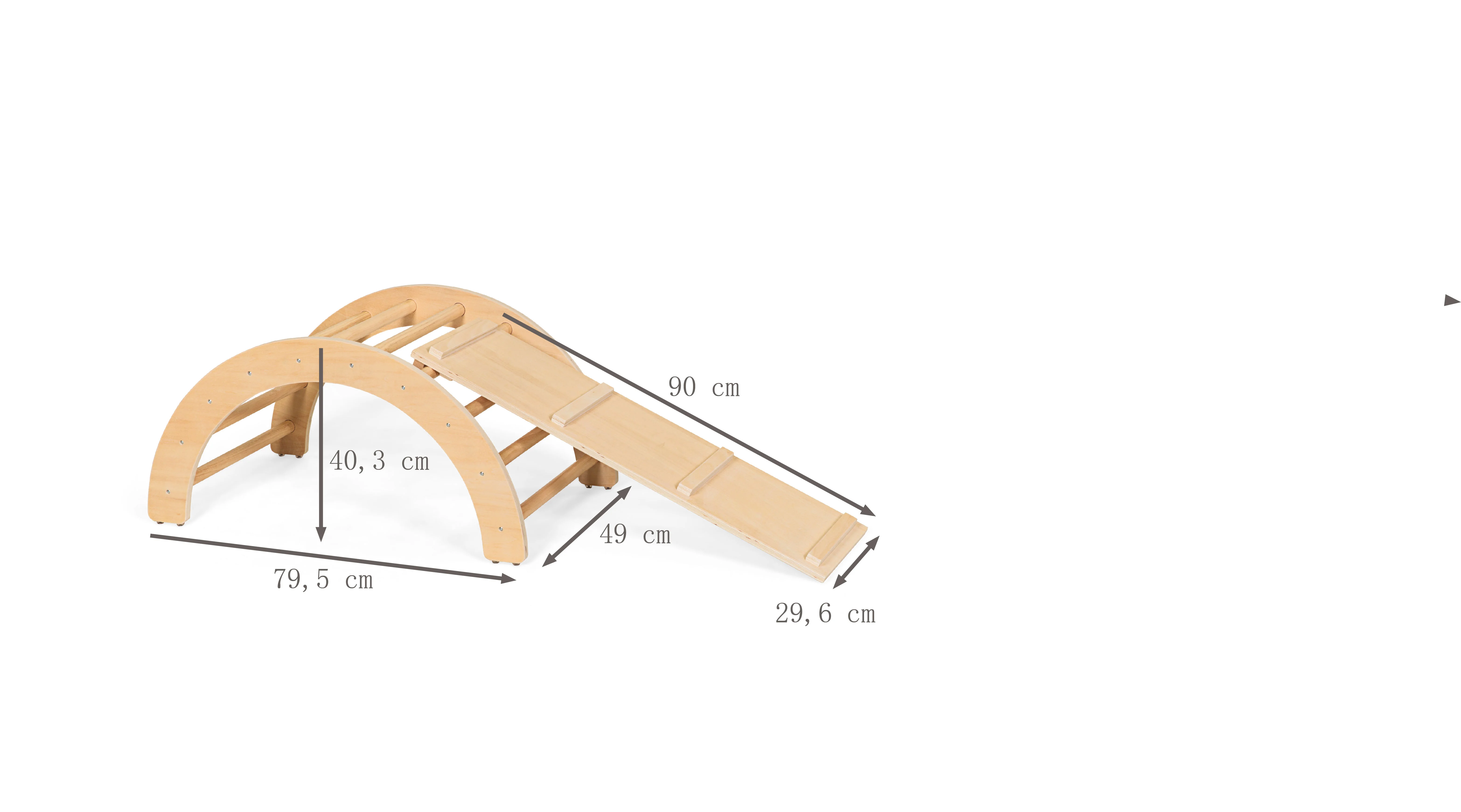 Children's Wooden Climbing Fra - Kids Outdoor Wooden Climbing Frame recension och pris