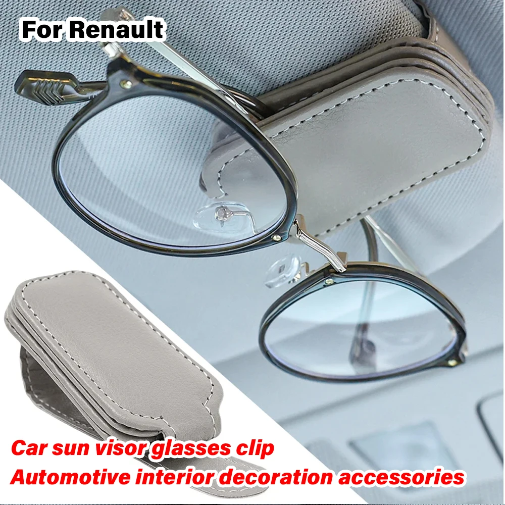 

Leather Car Glasses Clip Multifunction Sun Visor Sunglasses Case Card Ticket Holder For Lexus RX IS250 CT200h RX300 ES LS IS GS