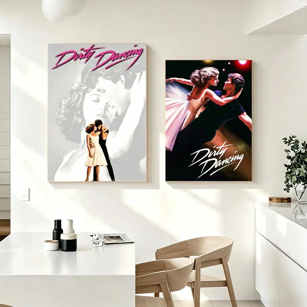 Movie Dirty Dancing Poster Poster HD Printing Fresh Elegant Style Wall Art Home Decor For Living Room Bedroom Gift