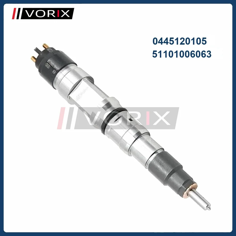 

0445120105 51101006063 Diesel Fuel Injector for Man Truck TGA-24-480