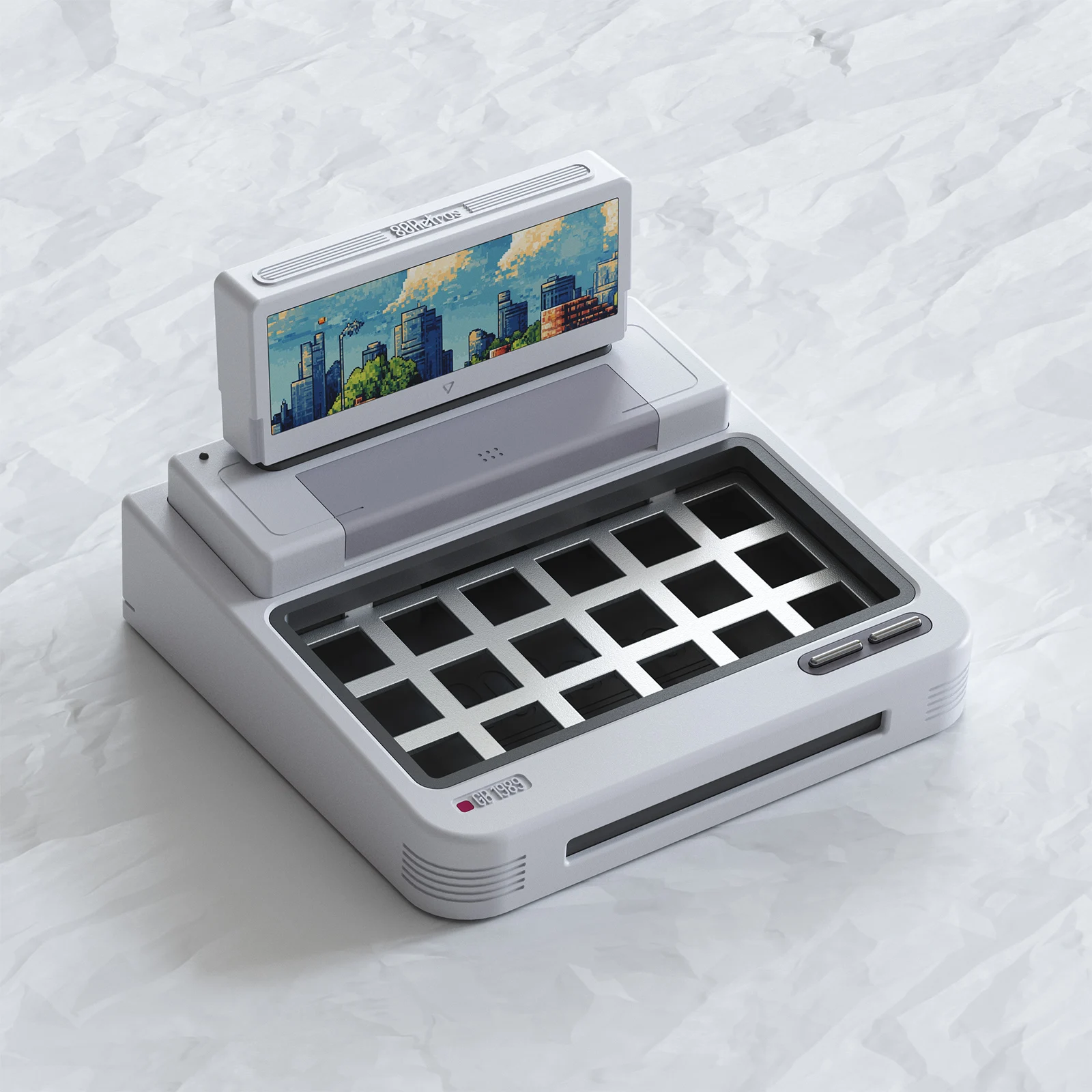 GB PAD Drahtlose digitale Tastatur/KIT CNC-Dichtung mit drei Modi Hot Swap QMK Custom E-Sports Gamer Gaming Console Style Tastatur-Kit