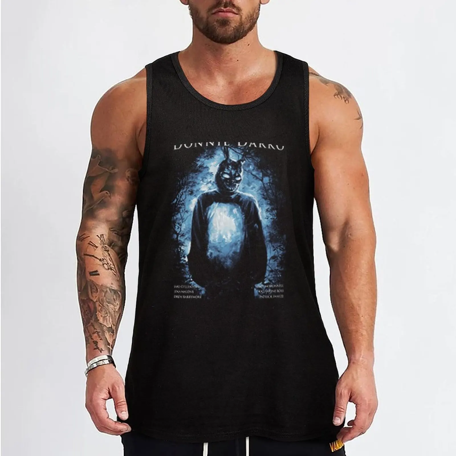 Donnie Darko Tank Top Men's clothes Men's sleeveless gym shirts Top gym t-shirts