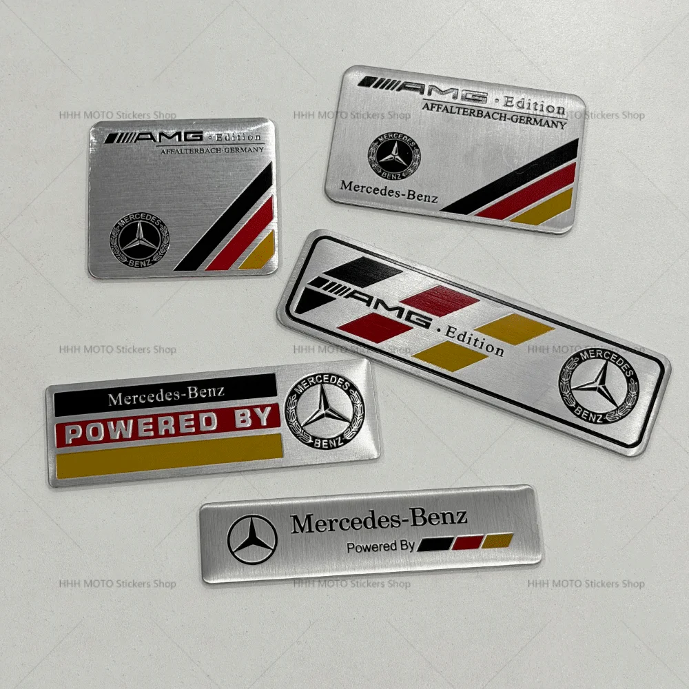 Thin Aluminium Label Sticker Car Emblem Special Limited Edition Signature Decal
