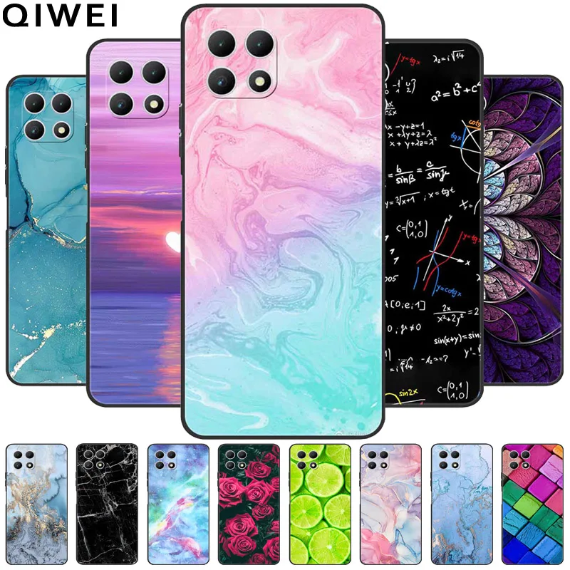 For T-Mobile REVVL 7 Case 6.58'' Silicon Soft TPU Protection Cover for T-Mobile T Phone 2 5G Phone2 / REVVL7 Black Bumpers Capas