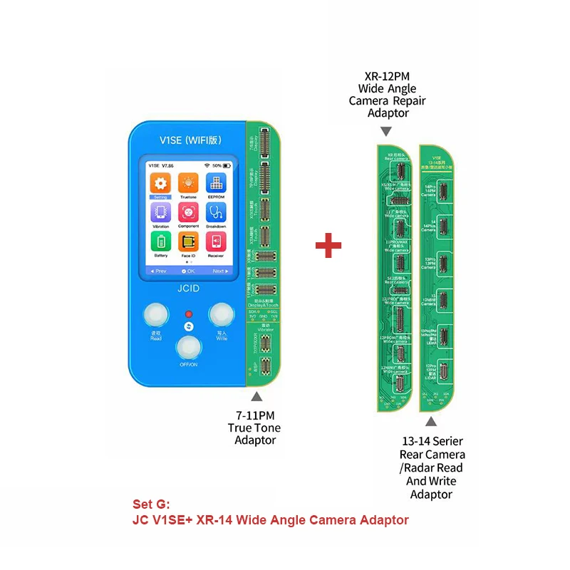 JC Tag on Rear Camera Repair FPC Flex Cable per 12-14 Plus il problema della finestra Pop-up funziona per la saldatura senza rimozione V1se V1spro