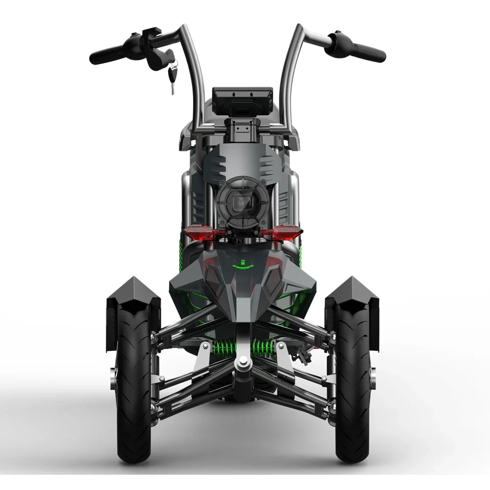 Electric Passenger Tricycle Rooder EEC 3 Wheel Electric Scooter Electric Motorcycle 2000W 3000W Motorcycle