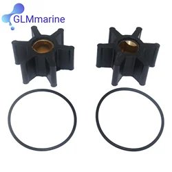 2 Packs Water Pump Flexible Impeller Kit Kohler 359978 Marine Generator Sherwood 8000K Onan 132-0407 Sierra 23-3314