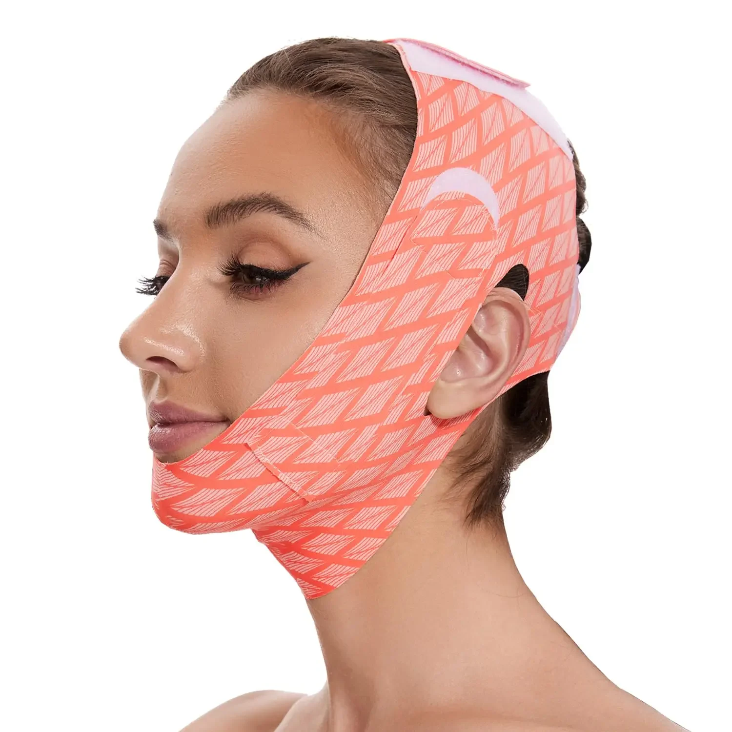 V Line Mask Chin Strap Prevent Sagging V Shaped Face Belt Chin Strap for Sleeping Women Jaw Exerciser