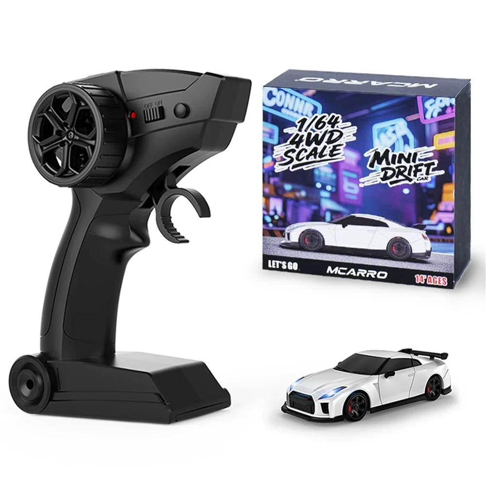 

MCARRO MC061 RTR 1/64 2.4G 4WD Mini Drift RC Car Sports LED Light High Speed On-Road Micro Racing Remote Control Vehicles Models