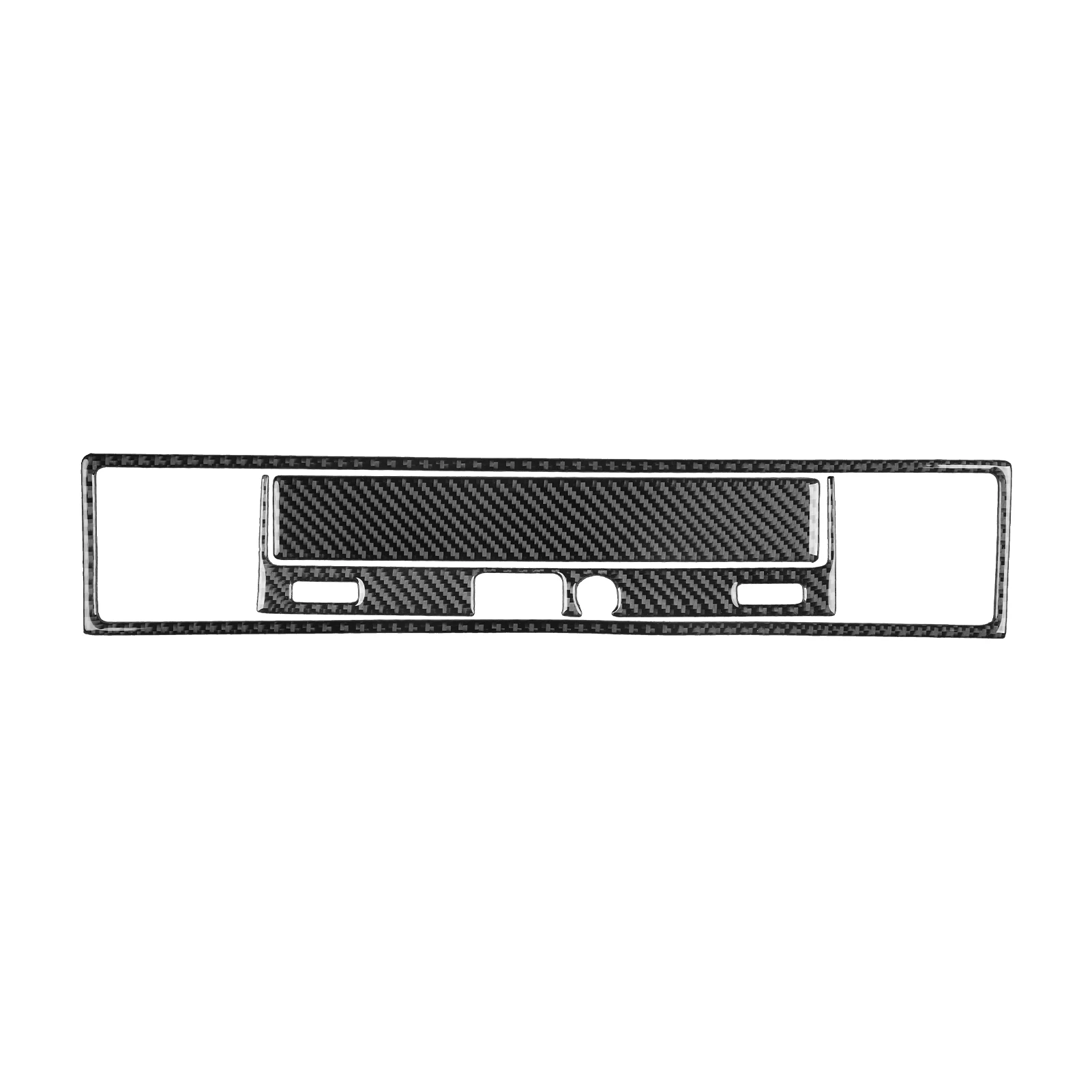 For BMW 3 Series E36 1994-1996 Carbon Fiber Co-driver dashboard storage Panel Cover Car Interior Accessories Decorative Stickers