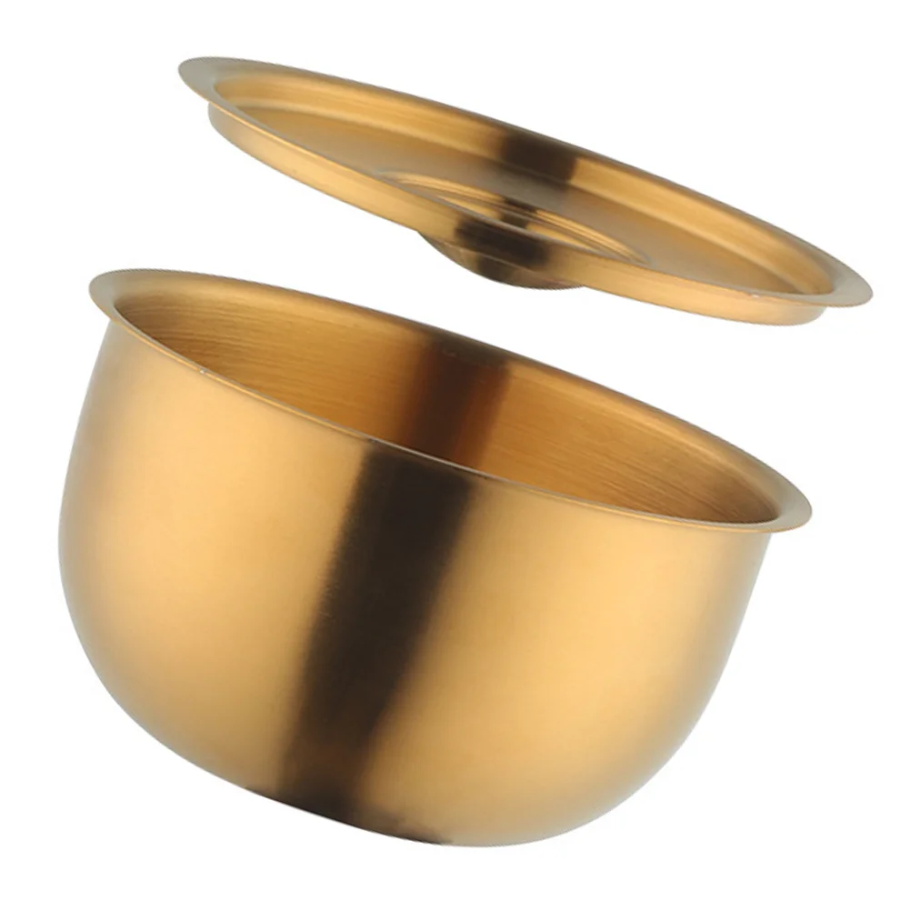 Cuenco de huevos al vapor de acero inoxidable, recipiente de arroz multifunción grueso para sopa, fideos, hogar, Hotel, restaurante, Camping, 1 ud.