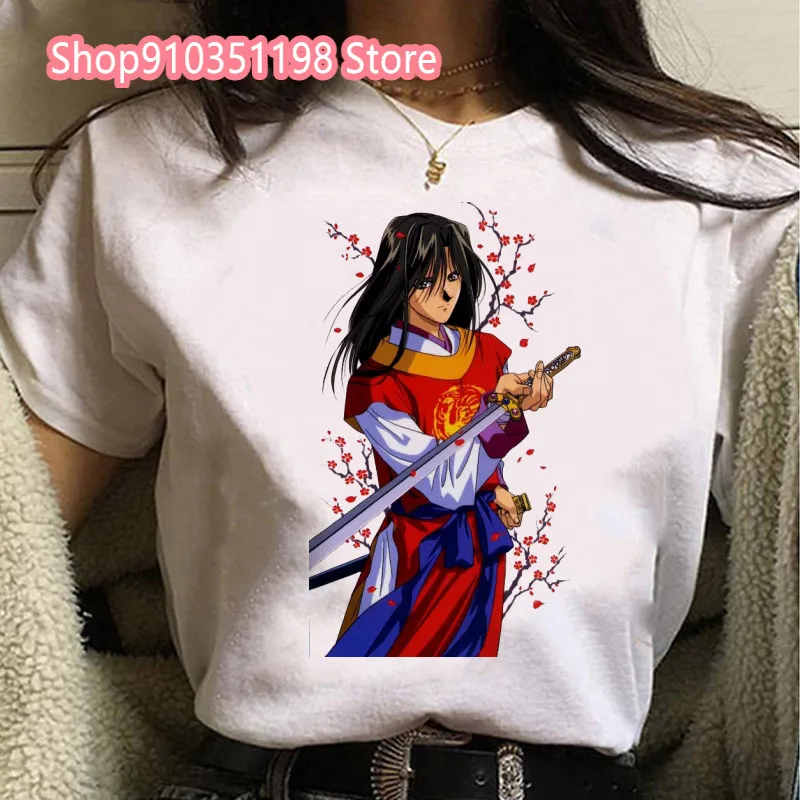 Nuove donne carino Anime Fushigi Yuugi Harajuku modello stampato t-Shirt femminile stile giapponese Casual o-collo Manga camicia a maniche corte