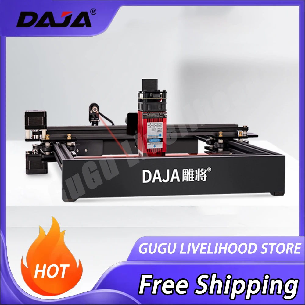 

Daja D3 15w Portable Laser Engraving Machine Diy For Steel Wood Plastic Customized Gold Silver Leather Laser Engraver Machine