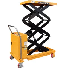 New Electrical Battery Powered Platform Trolley Mobile Scissor Lift Table