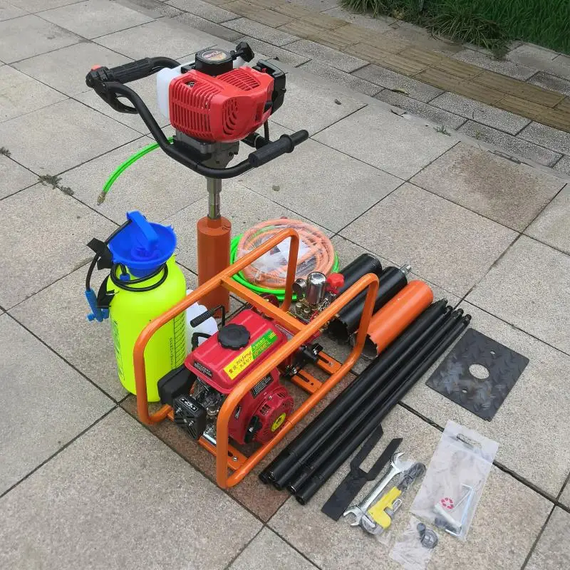 جهاز حفر صغير بطول 30 مترًا لاختبار التربة أو الصخور الناعمة