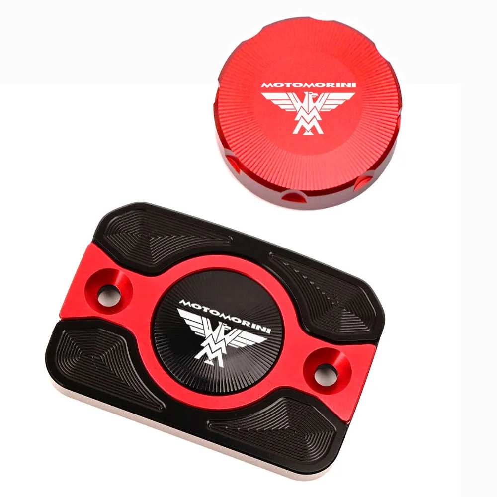 For Moto Morini XCape 650 X-CAPE 650 Seiemmezzo 2019-2024 Motorcycle CNC Accessories Rear Front Brake Fluid Reservoir Cover Cap