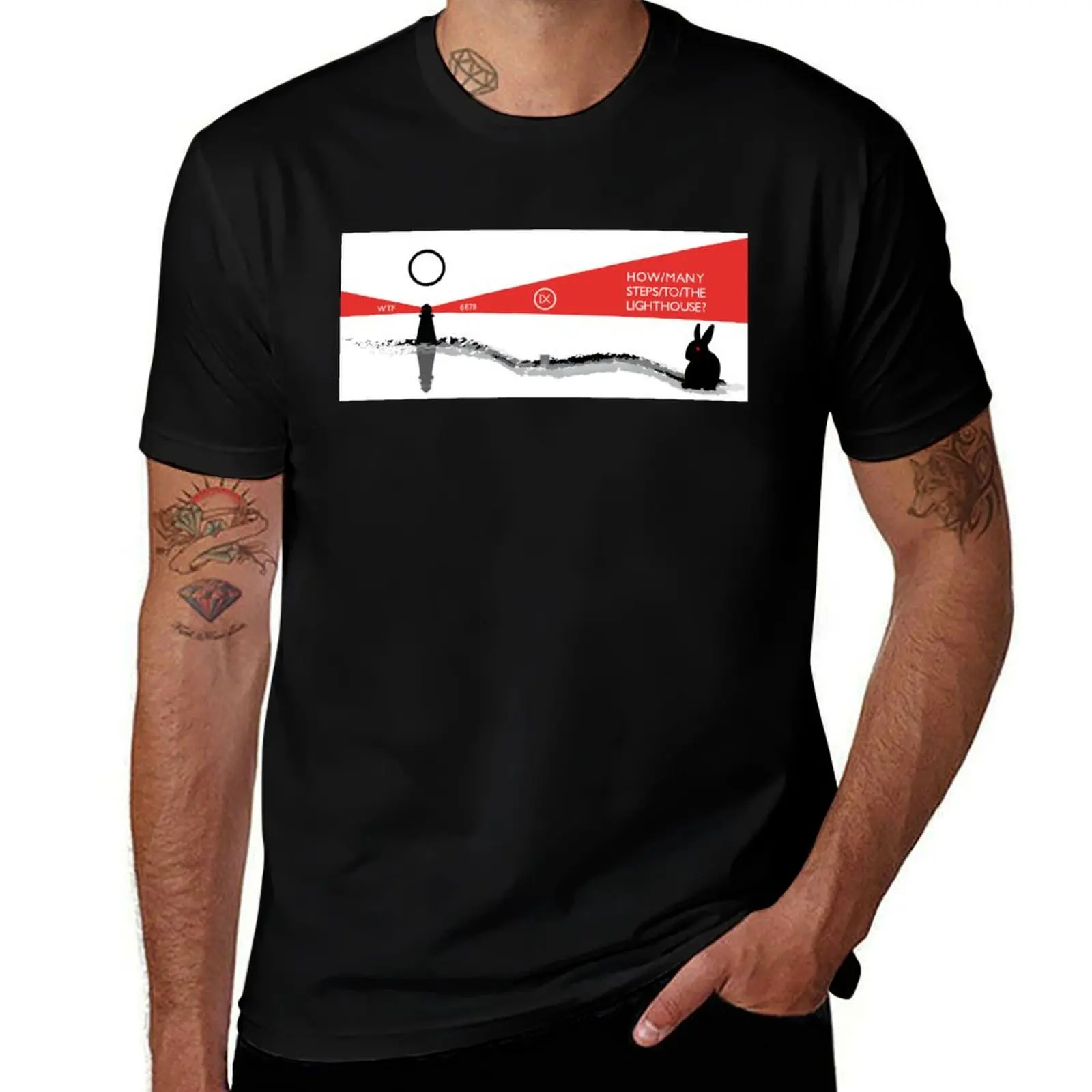 Podcast Tribute: Rabbits T-Shirt Street Art Print Tee Shirt