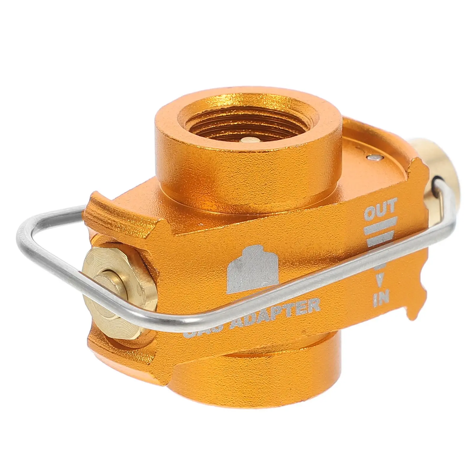 شقة يمكن محول موقد نطاق الغاز عبوة محول الشحن فليبفويل النحاس التخييم القمر لإعادة تعبئة اسطوانات السياحية #5