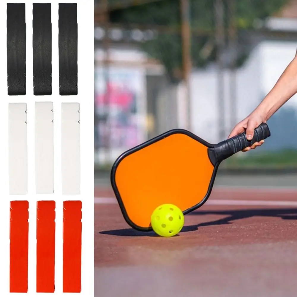 

3PCS Multicolor Pickleball Racket Edge Sticker PU Three Sizes Frame Protective Tape Sport Supplies Reduce Impact and Friction