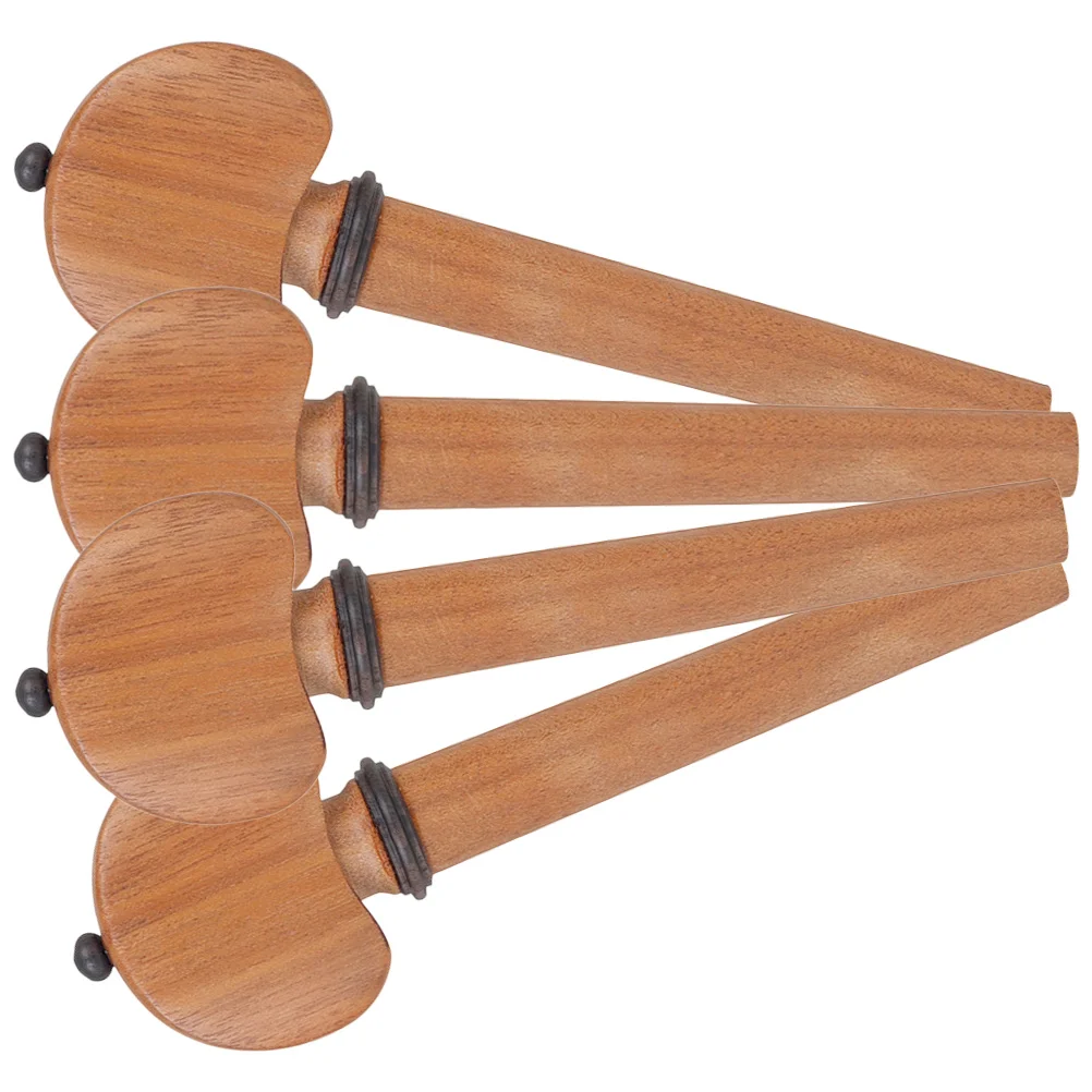 

4 Pcs Cello Tuning Peg Replacement Pegs for Key Practical Wood Useful