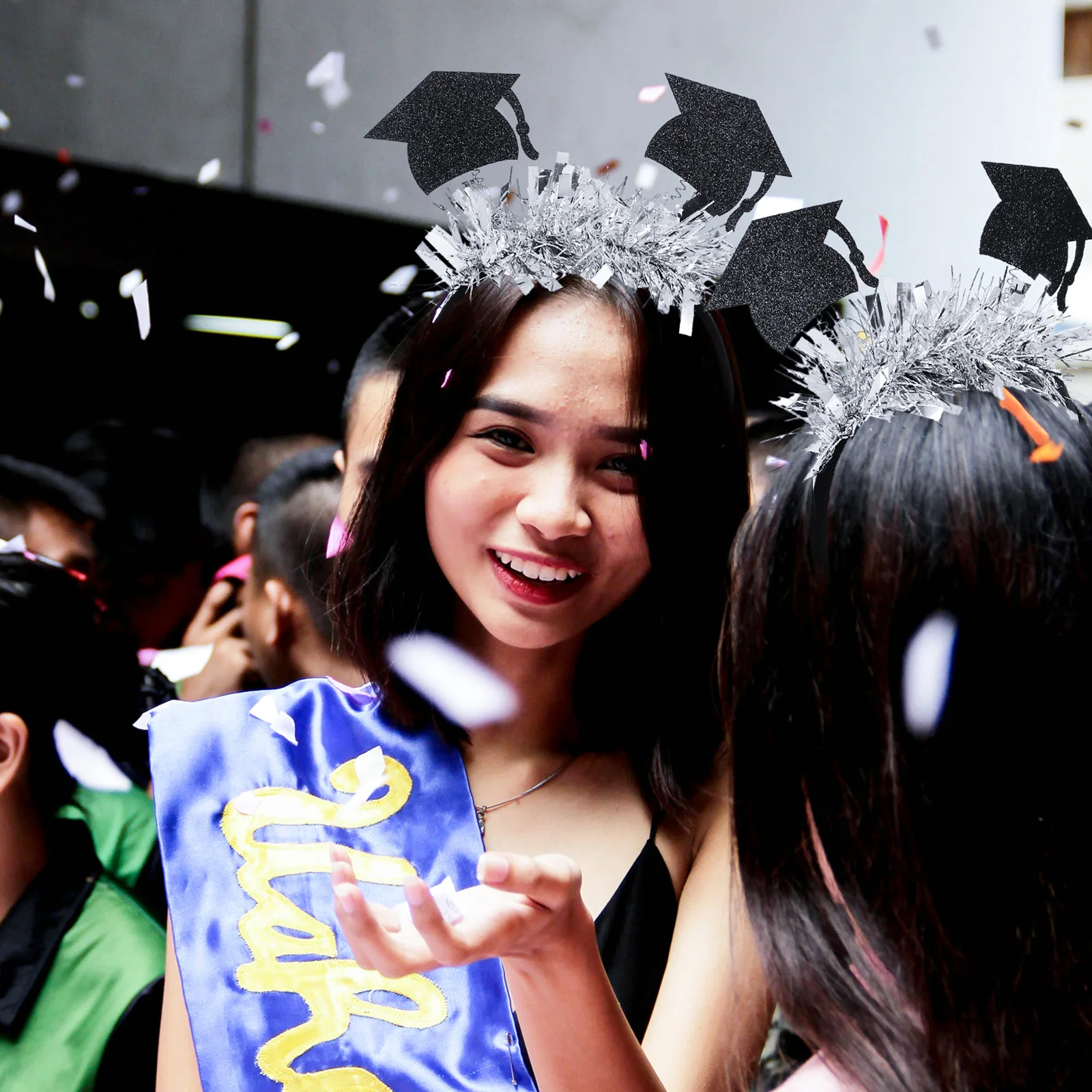 

Accessories Headband Hair Bands Graduation Hat Felt Cloth Graduate Party Supplies Headbands