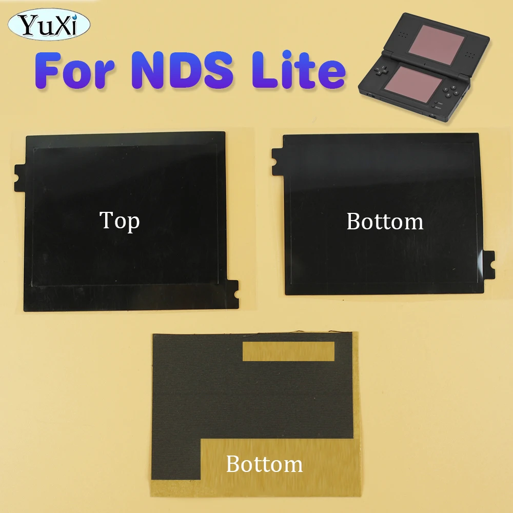 1Pc For DS Lite NDSL Top Bottom LCD Display Screen Dustproof Sponge Double-side Adhesive Screen Anti-Static Insulation Adhesive