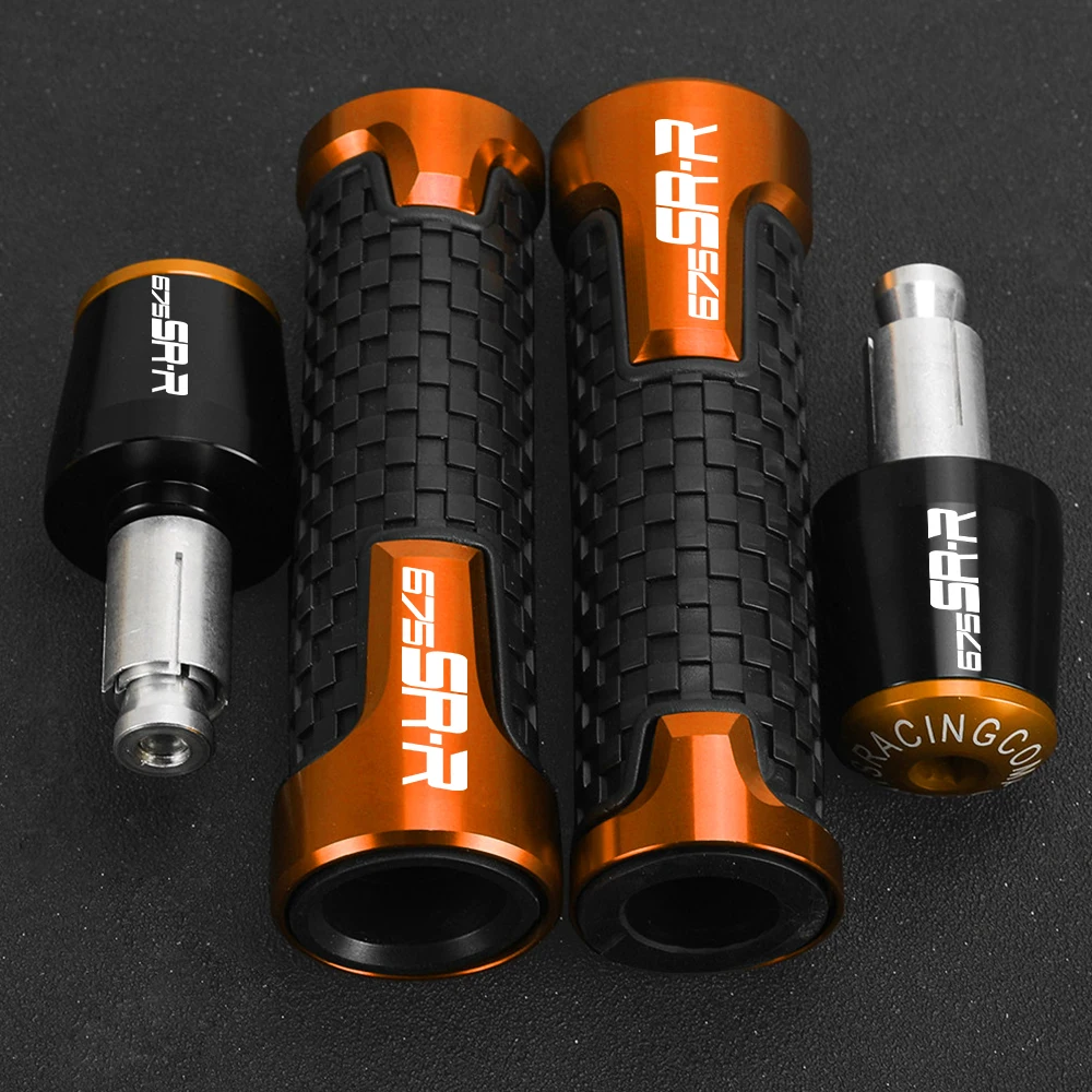 For CFMOTO CF MOTO 675SRR 675 SR-R 675 SRR Accessorie 2024 2025 2026 675SR-R Hand Grips Bar End Plug Moto Handlebar Caps 675SR-R