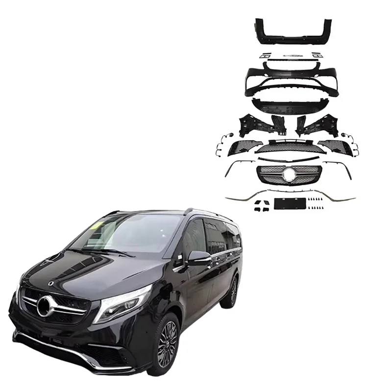 

Upgrade and Modify New Design High Quality Car Body Kit Car Front Bumper for Mercedes benz W447 Vito v Class Car Accessories